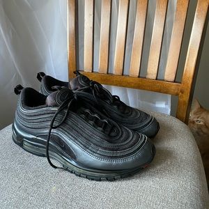 Nike Men’s Air Max 97 shoes in black
